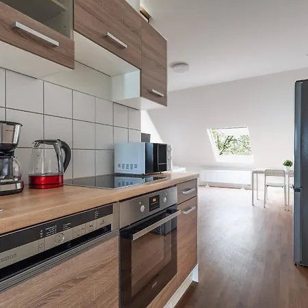 T&k - - Areal Goethe 4 Maisonetten Mit Privatparkplaetzen Apartmán *
