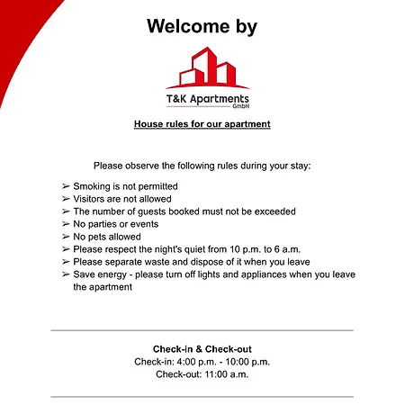 T&k - - Areal Goethe 4 Maisonetten Mit Privatparkplaetzen דירה *