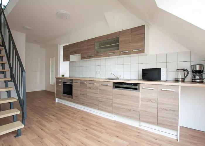 公寓 T&k - - Areal Goethe 4 Maisonetten Mit Privatparkplaetzen