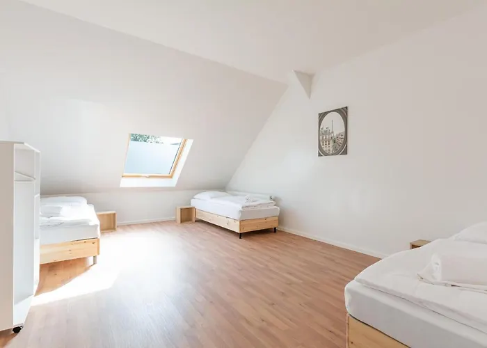 公寓 T&k - - Areal Goethe 4 Maisonetten Mit Privatparkplaetzen 杜伊斯堡