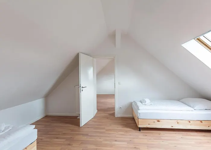 公寓 T&k - - Areal Goethe 4 Maisonetten Mit Privatparkplaetzen 杜伊斯堡