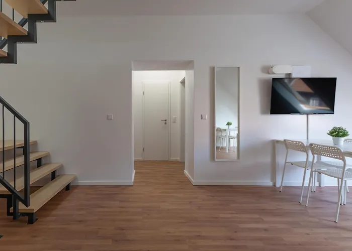 公寓 T&k - - Areal Goethe 4 Maisonetten Mit Privatparkplaetzen