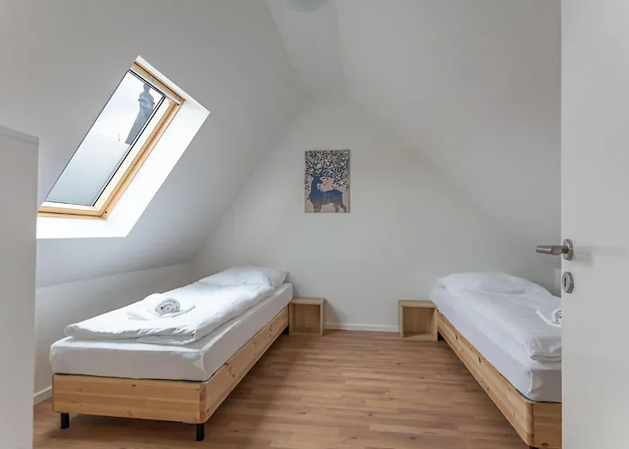 公寓 T&k - - Areal Goethe 4 Maisonetten Mit Privatparkplaetzen 杜伊斯堡