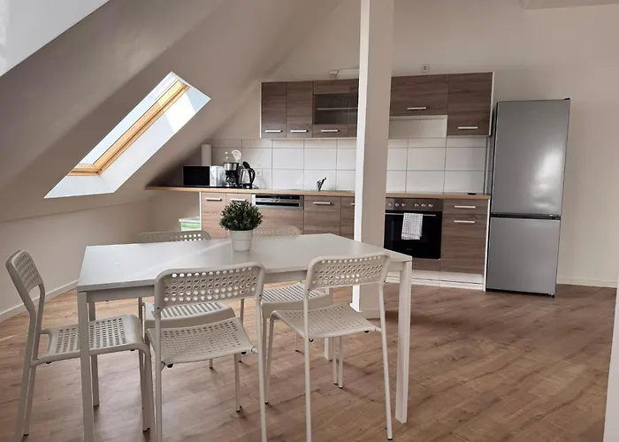 公寓 T&k - - Areal Goethe 4 Maisonetten Mit Privatparkplaetzen 杜伊斯堡